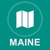 Maine, USA : Offline GPS Navigation