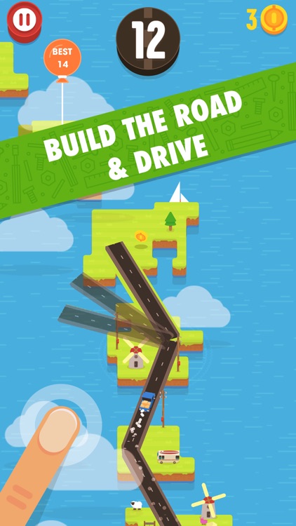Hardway - Endless Road Builder screenshot-0