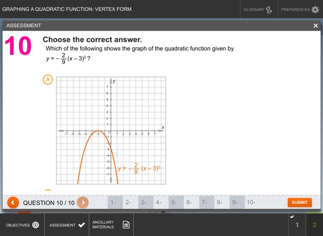 Graph Quad Func: Vertex Form(圖5)-速報App