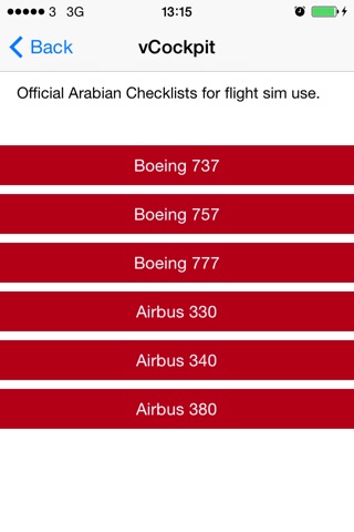 Arabian Airlines screenshot 2
