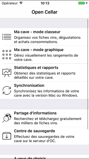 Open Cellar, gestion de cave à vins(圖1)-速報App