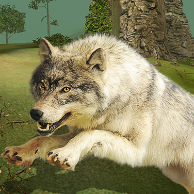 Life Of Wolf Simulator : Hunt Feed and Grow wolves