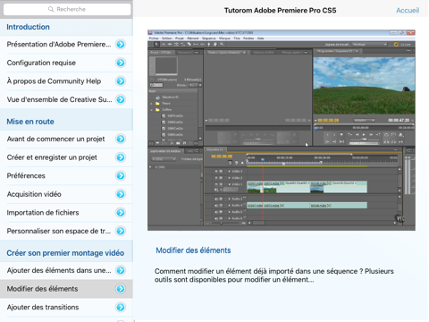 Tutorom Adobe Premiere Pro CS5 screenshot 4