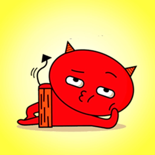 Red Devil Stickers! icon