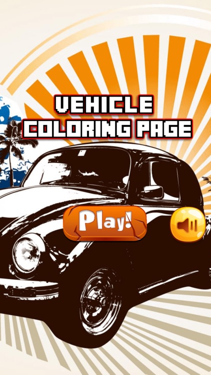 Vehicles & Car Coloring Book for Kids and toddlers