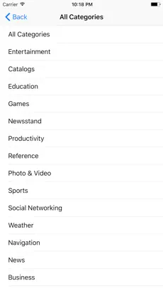 Screenshot 4 Visor de clasificación de APP iphone