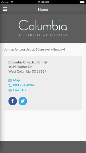 Columbia Church of Christ of West Columbia, SC(圖1)-速報App