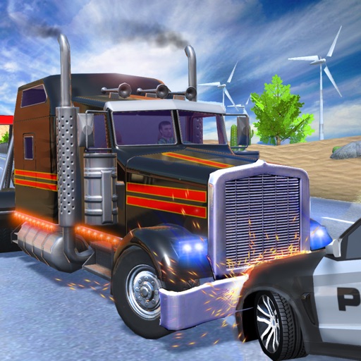 Truck Madness in Traffic Icon