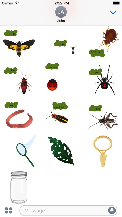 dizzy bugs - Animated Stickers