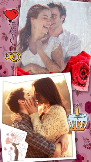 Romantic wedding photo frames & album editor – Pro(圖2)-速報App