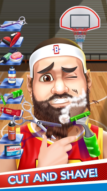 Kids Shave Doctor Salon Sports Game Boy Girl Online Game
