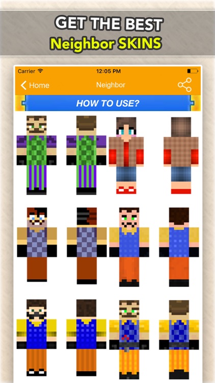 Hello Neighbor Skins For Minecraft PE For Free