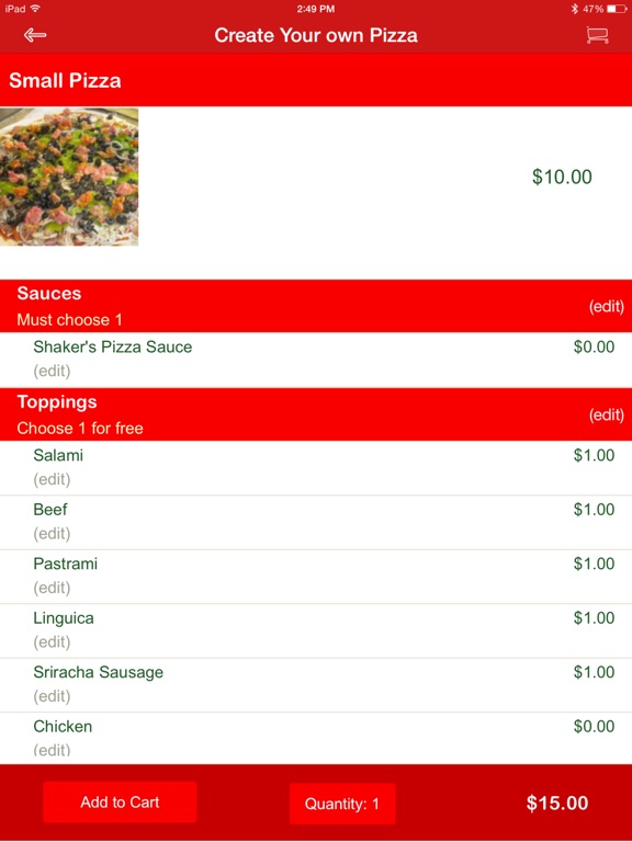 【图】Shaker’s Pizza(截图3)