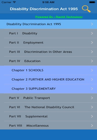 Disability Discrimination Act 1995 screenshot 3