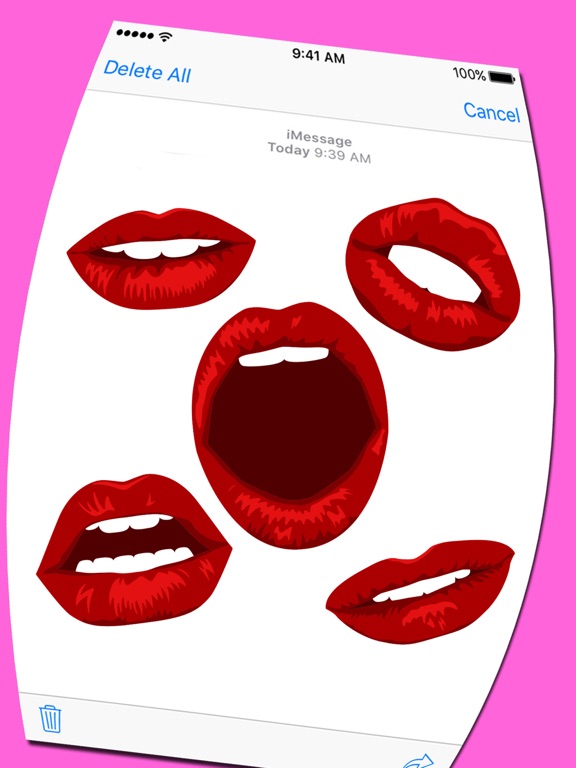 Lip Expressions Stickers screenshot 4