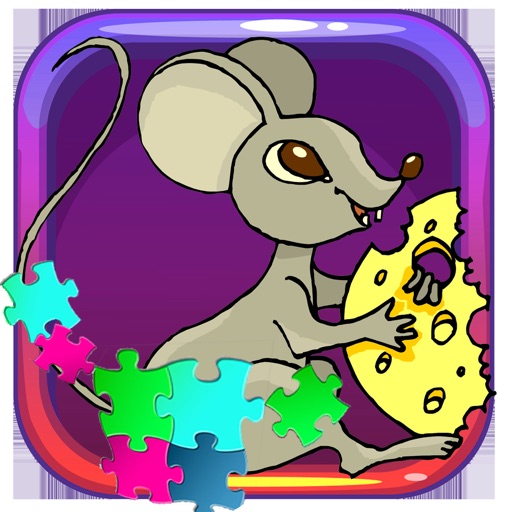 Tom and Mouse Jigsaw for Kids Puzzles Icon