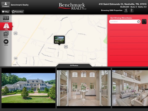 Benchmark Realty for iPad screenshot 3