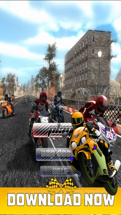 City Racing Motorcycle - Challenge Speed screenshot 3