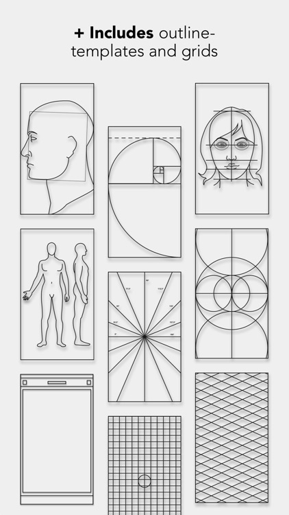 Drawing Grid & Outline Tracing by Myvinchy screenshot-4