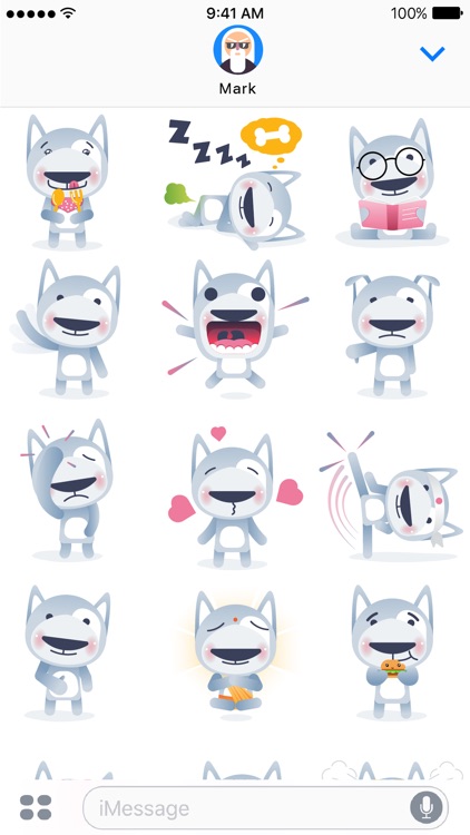 Wolfy The Dog - Sticker Pack