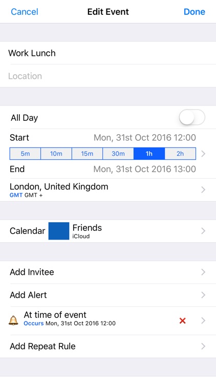 myCal 2: eventium Calendar & Event Organizer screenshot-3