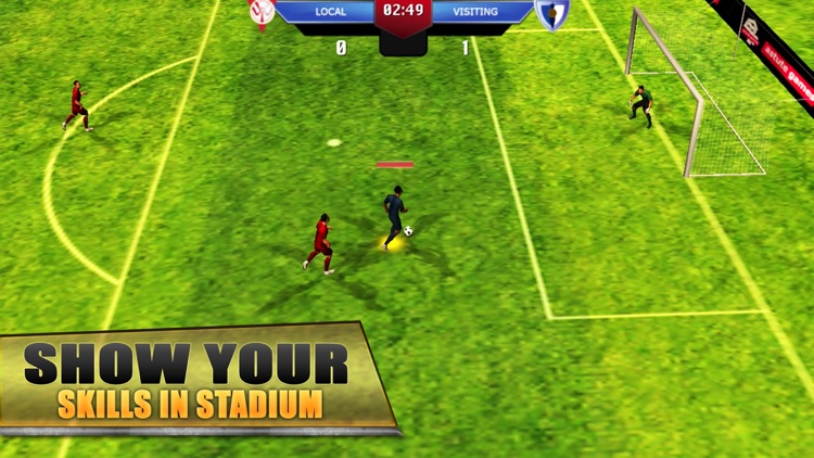 Football Soccer Stadium Multiplayer Challenge Fre screenshot-3