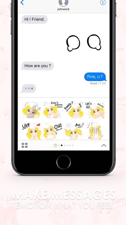 Nurse Cute Stickers & Emoji Keyboard By ChatStick