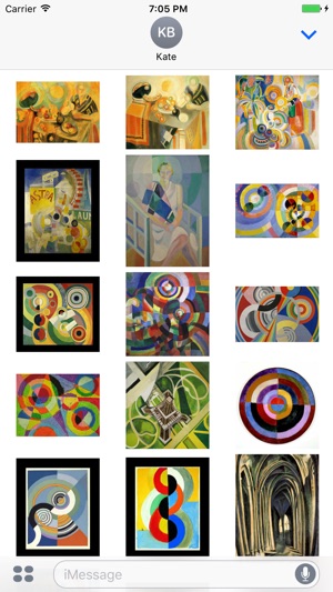 Robert Delaunay Artworks Stickers(圖2)-速報App