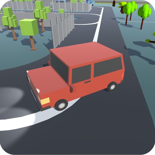 Fast Loop Car Driving Crash - Crazy Taxi Drive icon