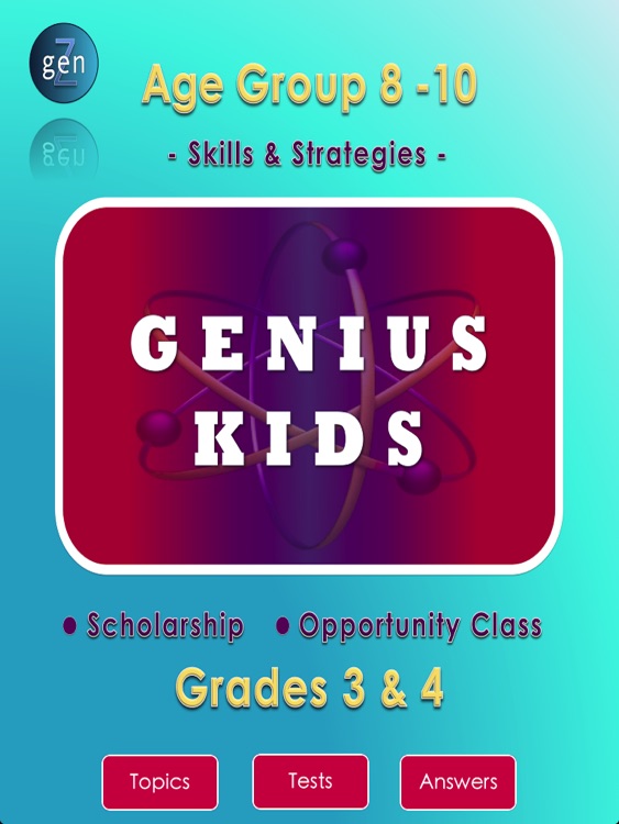 Genius Kids Y3&4