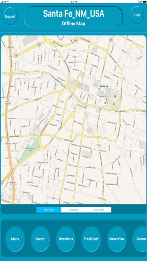 Santa Fe NM USA Offline City Maps Navigation(圖1)-速報App