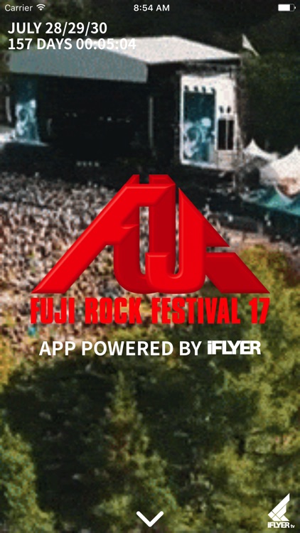 FUJI ROCK app by iFLYER