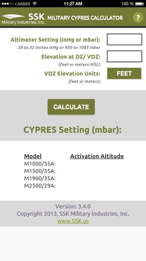 Military CYPRES Calculator(圖1)-速報App