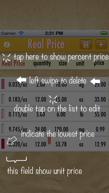 Real Price PRO ~ compare unit prices screenshot-4