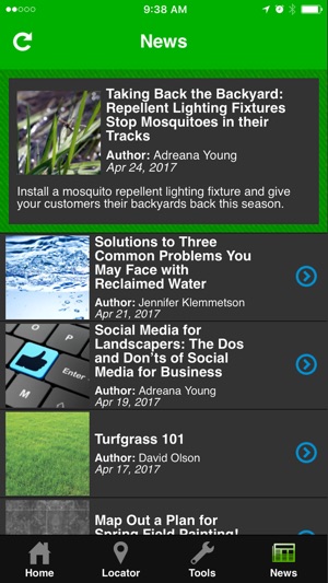 Ewing Irrigation On The App Screenshots