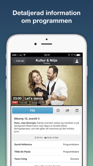 Tv24.se - Svensk Tvtablå(圖4)-速報App