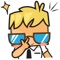 Gogo the cool guy for iMessage Sticker