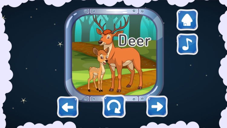 Zoo Animals Vocabulary Game for Kids