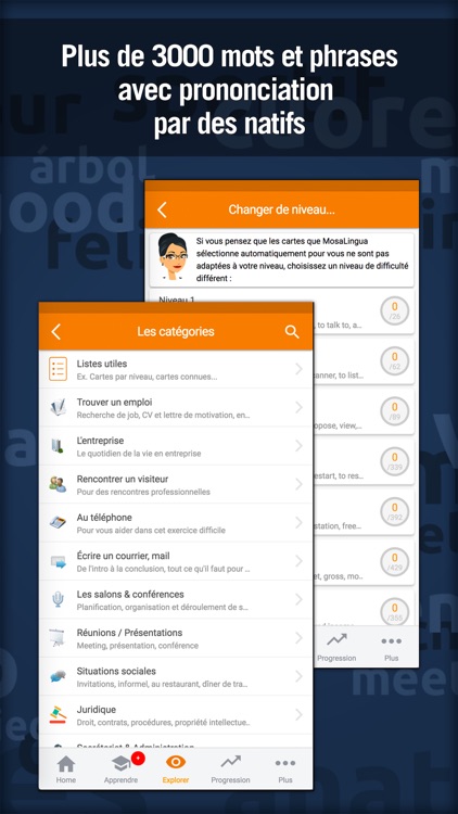 Learn Business English with MosaLingua screenshot-3