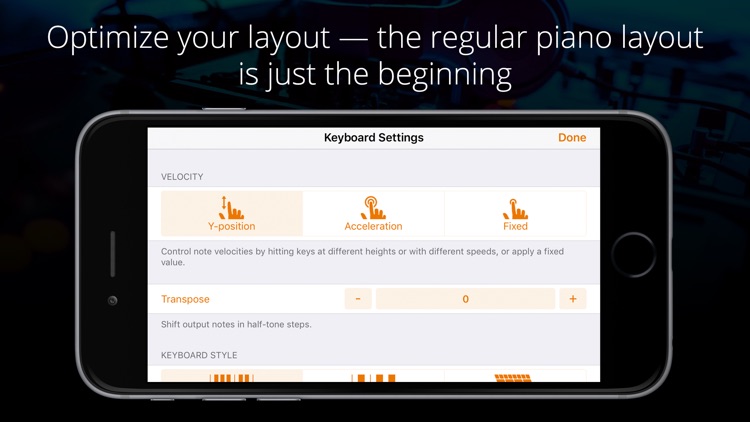 Midiflow Keyboard (Audiobus)