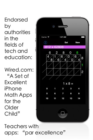 Lattice Multiplication screenshot 3