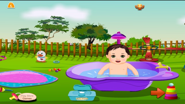 Garden Baby Bathing(圖3)-速報App