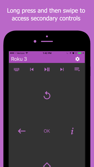 KuMote - Touchpad Roku Remote with Keyboard(圖2)-速報App