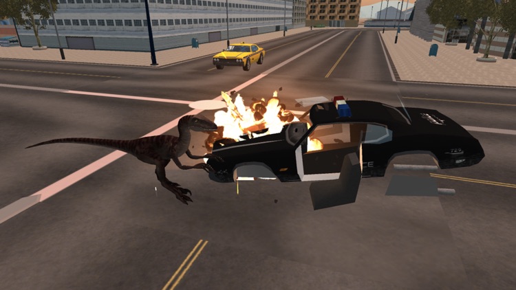 Dino Rage : City Rampage screenshot-4