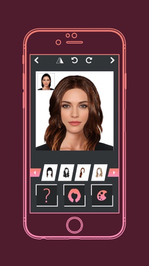 Women's Hairstyle Changer(圖2)-速報App