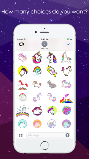 Unicorns Emoji and Stickers(圖3)-速報App