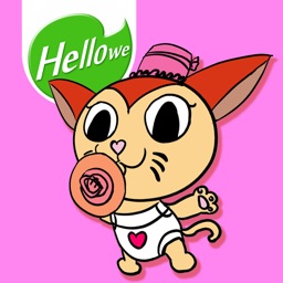 Hellowe Stickers: Kitty Cat