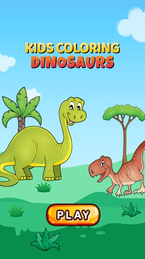 Dinosaurs Coloring Page For Preschool an