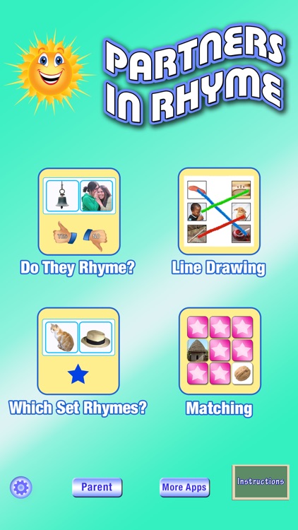 Partners in Rhyme- Rhyming for Phonemic Awareness screenshot-0