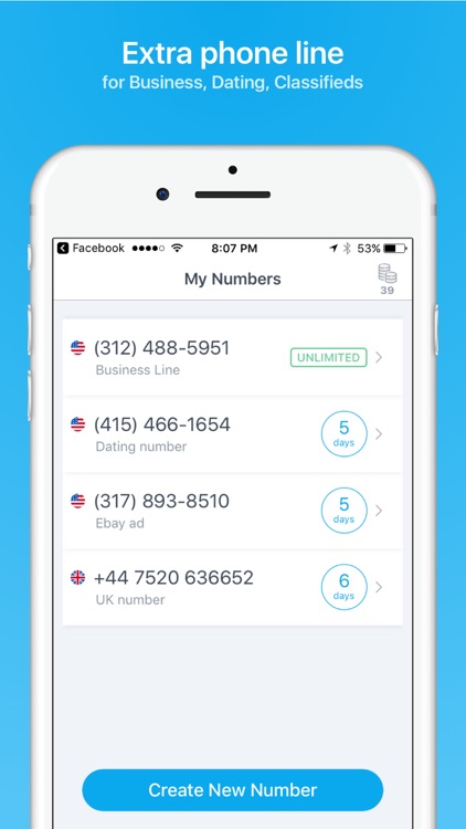Ring4 - Phone Number, Texts & Calls, Call Recorder